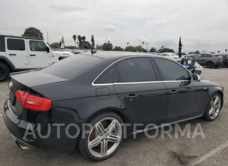 AUDI S4 PREMIUM 2015 vin WAUBGAFLXFA003953 from auto auction Copart