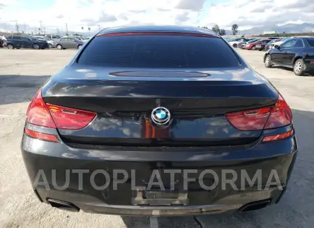 BMW 650 I GRAN 2015 vin WBA6B2C50FD129958 from auto auction Copart