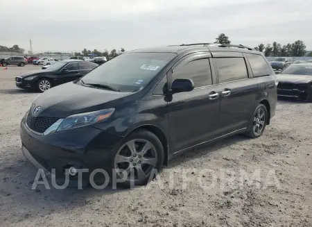 Toyota Sienna SE 2017 2017 vin 5TDXZ3DC9HS843519 from auto auction Copart