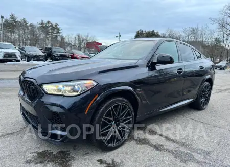 BMW X6 M 2021 vin 5YMCY0C06M9E15840 from auto auction Copart