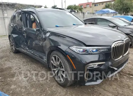 BMW X7 M50I 2021 vin 5UXCX6C0XM9E09908 from auto auction Copart