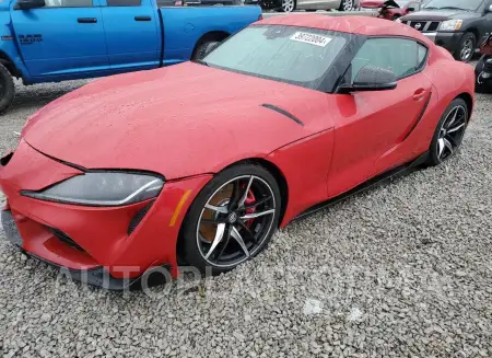 Toyota Supra 2021 2021 vin WZ1DB0C0XMW041277 from auto auction Copart