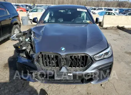 BMW X6 M50I 2022 vin 5UXCY8C01N9K56472 from auto auction Copart