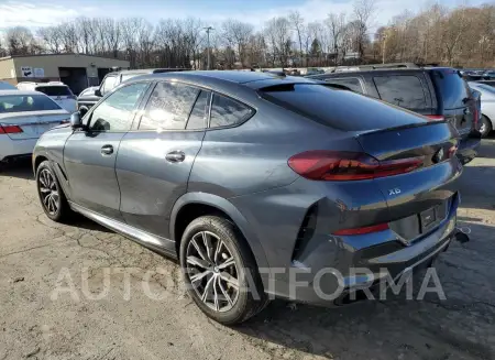 BMW X6 M50I 2022 vin 5UXCY8C01N9K56472 from auto auction Copart