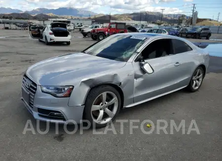 Audi S5 2015 2015 vin WAUCGAFR5FA007725 from auto auction Copart