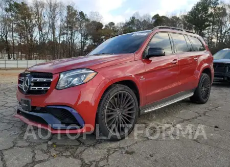 Mercedes-Benz GLS63 AMG 2017 2017 vin 4JGDF7FEXHA765486 from auto auction Copart