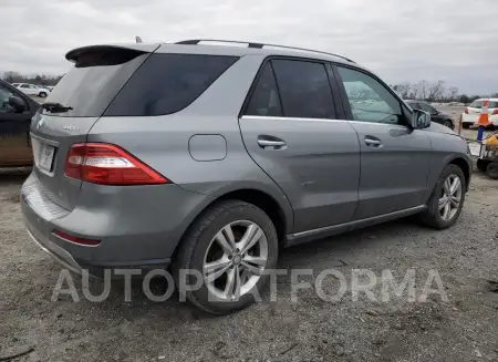 MERCEDES-BENZ ML 250 BLU 2015 vin 4JGDA0EB5FA468667 from auto auction Copart