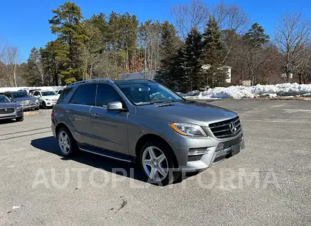 Mercedes-Benz ML400 2015 2015 vin 4JGDA5GB9FA512308 from auto auction Copart