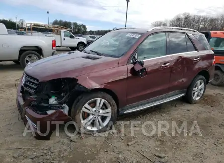 Mercedes-Benz ML350 2015 2015 vin 4JGDA5HB4FA451867 from auto auction Copart