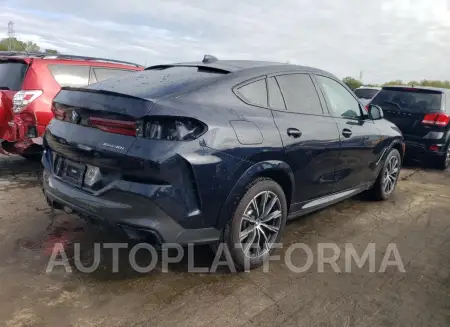 BMW X6 XDRIVE4 2021 vin 5UXCY6C05M9H71478 from auto auction Copart