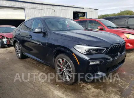 BMW X6 XDRIVE4 2021 vin 5UXCY6C05M9H71478 from auto auction Copart