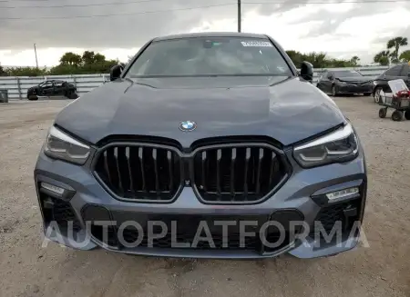 BMW X6 XDRIVE4 2021 vin 5UXCY6C06M9H05005 from auto auction Copart