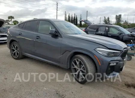 BMW X6 XDRIVE4 2021 vin 5UXCY6C06M9H05005 from auto auction Copart