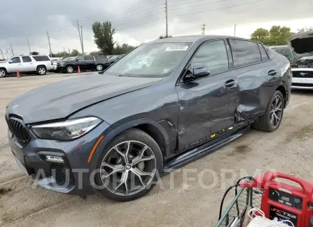 BMW X6 xDrive 2021 2021 vin 5UXCY6C06M9H05005 from auto auction Copart