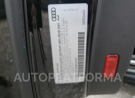 AUDI A7 PRESTIG 2021 vin WAUV2AF22MN047423 from auto auction Copart