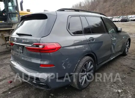 BMW X7 M50I 2022 vin 5UXCX6C08N9M89935 from auto auction Copart