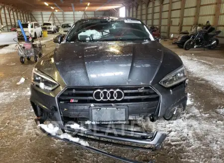 AUDI S5 PRESTIG 2019 vin WAUC4CF50KA082845 from auto auction Copart