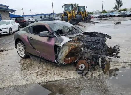 TOYOTA SUPRA BASE 2022 vin WZ1DB0C01NW048524 from auto auction Copart