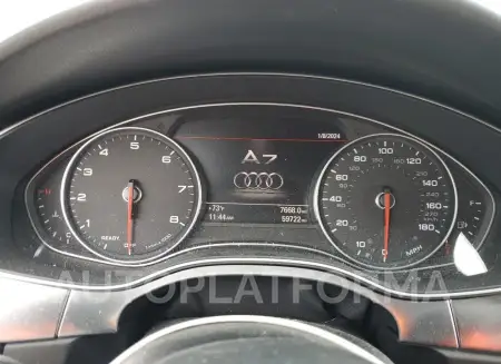 AUDI A7 PREMIUM 2016 vin WAUWGAFC8GN014204 from auto auction Copart