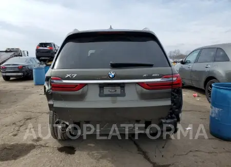 BMW X7 XDRIVE4 2021 vin 5UXCW2C05M9E23498 from auto auction Copart