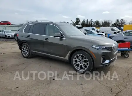 BMW X7 XDRIVE4 2021 vin 5UXCW2C05M9E23498 from auto auction Copart