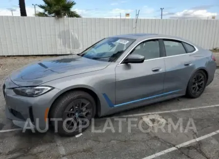 BMW I4 2023 2023 vin WBY43AW04PFR18779 from auto auction Copart