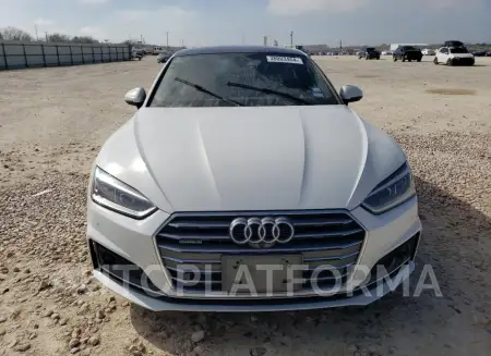 AUDI A5 PRESTIG 2018 vin WAUFNCF52JA059608 from auto auction Copart