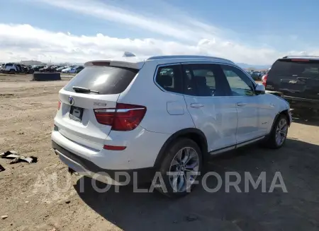 BMW X3 XDRIVE2 2016 vin 5UXWY3C5XG0N87215 from auto auction Copart