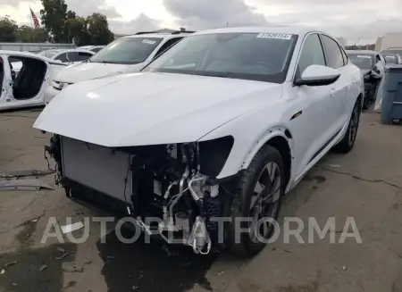 Audi E-Tron 2021 2021 vin WA13ABGE4MB002510 from auto auction Copart