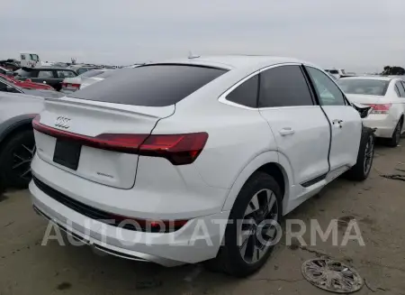 AUDI E-TRON SPO 2021 vin WA13ABGE4MB002510 from auto auction Copart