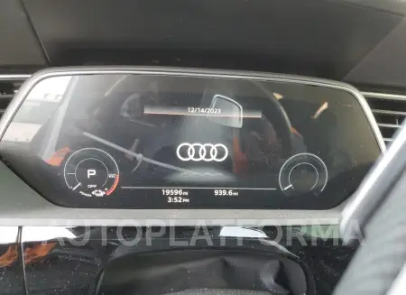 AUDI E-TRON S S 2022 vin WA13CBGE7NB023380 from auto auction Copart