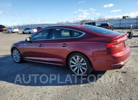 AUDI A5 PREMIUM 2018 vin WAUBNCF51JA005232 from auto auction Copart