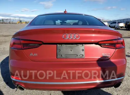 AUDI A5 PREMIUM 2018 vin WAUBNCF51JA005232 from auto auction Copart