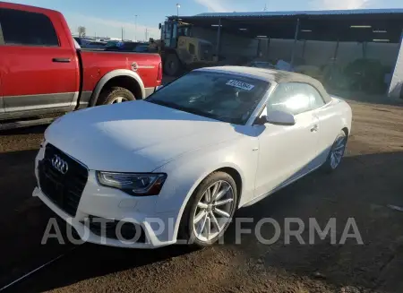 Audi A5 2017 2017 vin WAUD2AFH1HN003239 from auto auction Copart