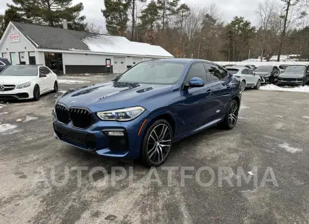 BMW X6 XDRIVE4 2021 vin 5UXCY6C04M9D88888 from auto auction Copart