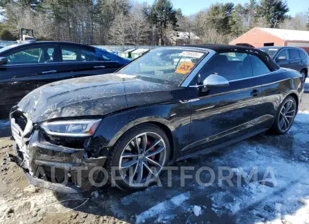 Audi S5 2018 2018 vin WAUY4GF57JN005507 from auto auction Copart