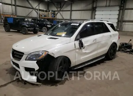 Mercedes-Benz ML350 2015 2015 vin 4JGDA2EB4FA544195 from auto auction Copart