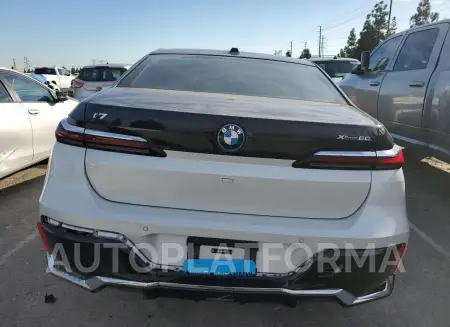 BMW I7 XDRIVE6 2023 vin WBY53EJ05PCN85609 from auto auction Copart