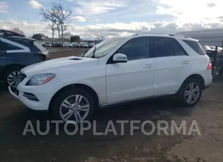 Mercedes-Benz ML350 2015 2015 vin 4JGDA5JB0FA503845 from auto auction Copart