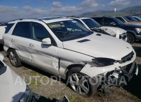 MERCEDES-BENZ ML 350 2015 vin 4JGDA5JB0FA503845 from auto auction Copart