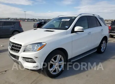 Mercedes-Benz ML350 2015 2015 vin 4JGDA5JBXFA596146 from auto auction Copart