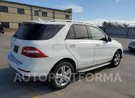 MERCEDES-BENZ ML 350 2015 vin 4JGDA5JBXFA596146 from auto auction Copart