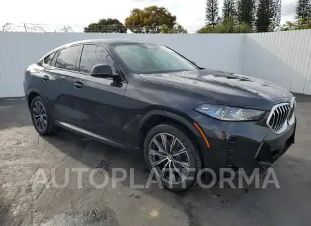 BMW X6 XDRIVE4 2024 vin 5UX33EX04R9U39300 from auto auction Copart