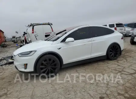 Tesla Model X 2017 2017 vin 5YJXCBE2XHF042491 from auto auction Copart