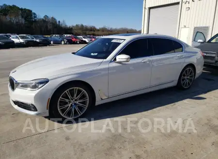 BMW 750XI 2016 2016 vin WBA7F2C53GG415893 from auto auction Copart