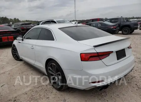 AUDI S5 PRESTIG 2018 vin WAUR4AF54JA010463 from auto auction Copart