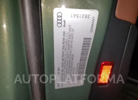 AUDI A5 PREMIUM 2024 vin WAUFACF54RA010708 from auto auction Copart