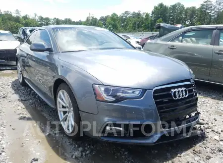 Audi A5 2016 2016 vin WAUD2AFR3GA029534 from auto auction Copart