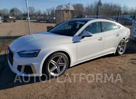 Audi A5 2021 2021 vin WAUDACF50MA021544 from auto auction Copart