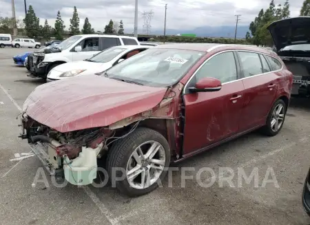 Volvo V60 2015 2015 vin YV140MEK2F1249352 from auto auction Copart